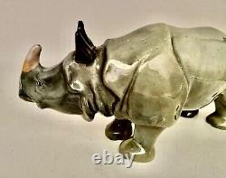 Very Rare Royal Doulton Rhinoceros Standing HN141