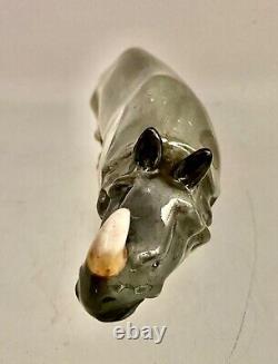 Very Rare Royal Doulton Rhinoceros Standing HN141