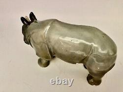 Very Rare Royal Doulton Rhinoceros Standing HN141