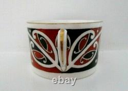 Very Rare Royal Doulton Seriesware Cup And Saucer Maori Art E4988 Perfect