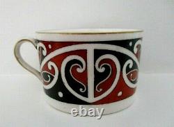 Very Rare Royal Doulton Seriesware Cup And Saucer Maori Art E4988 Perfect