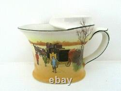 Very Rare Royal Doulton Seriesware Shaving Mug Coaching Days D2716 Excellent