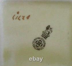 Very Rare Royal Doulton Seriesware Trinket Box Welsh Ladies D2717 Perfect