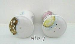 Very Rare Royal Doulton Snowman Salt And Pepper Cruet Set Perfect