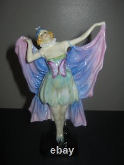 Very Rare Royal Doulton The Butterfly Girl Hn1456 1932 Must See