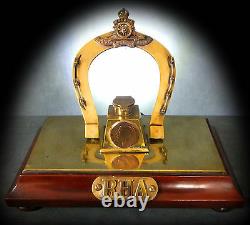 Very Rare Royal Horse Artillery Commemorative Desk Ink Stand