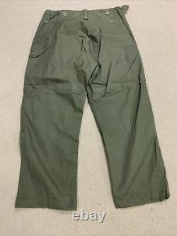 Very Rare Royal Observer Corps'Suits Protective ROC Trouser' 1953 LARGE