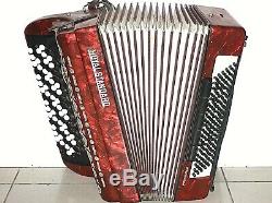 Very Rare Royal Standard 5 Row Button Accordion Germany B-System Bayan 120/87