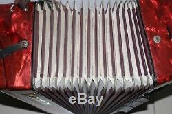 Very Rare Royal Standard 5 Row Button Accordion Germany B-System Bayan 120/87