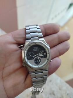 Very Rare SEIKO ROYAL OAK Quartz Chronograph Sports 100