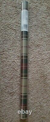 Very Rare Sealed Classic Ralph Lauren Imperial Beige Plaid Double Roll Wallpaper