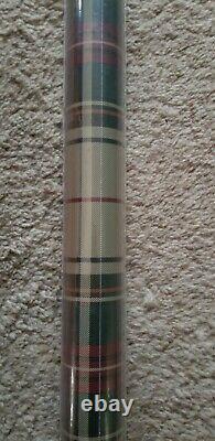Very Rare Sealed Classic Ralph Lauren Imperial Beige Plaid Double Roll Wallpaper