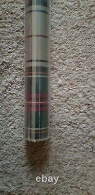 Very Rare Sealed Classic Ralph Lauren Imperial Beige Plaid Double Roll Wallpaper