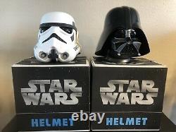 Very Rare Star Wars Altmanns 1996 Imperial Stormtrooper And Darth Vader Helmets