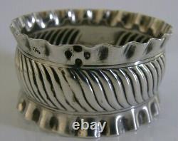 Very Rare Sterling Silver Royal Ashdown Forest Golf Club Napkin Ring 1888