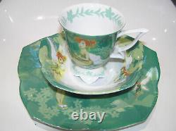 Very Rare Unused Royal Doulton Disney Fairies Tinkerbell Mug Bowl & Plate Set