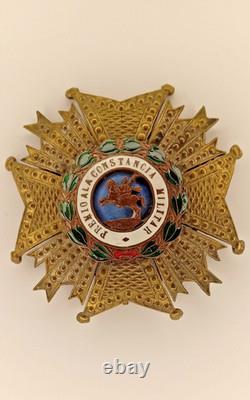 Very Rare Variant, Royal & Military Order Of St. Hermenegild, Commander's Star
