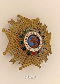 Very Rare Variant, Royal & Military Order Of St. Hermenegild, Commander's Star