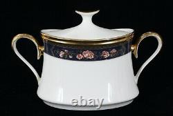Very Rare! Vintage Lenox China Royal Peony Pattern Coffee Pot Cream & Sugar Set