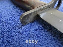 Very Rare Vintage Original Us Ww2 Knife Bayonet And Sheath Made By Imperial