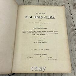 Very Rare Vintage Paynes Royal Dresden Gallery Book Volume The First Hard Back