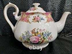 Very Rare Vintage Royal Albert Lady Carlyle Teapot England