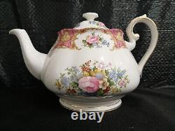 Very Rare Vintage Royal Albert Lady Carlyle Teapot England