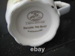 Very Rare Vintage Royal Doulton Brambly Hedge Rigging The Boat Beaker Mug 1st