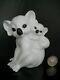 Very Rare Vintage Royal Osborne White Bone China Koala And Baby Joey Mmr-2713
