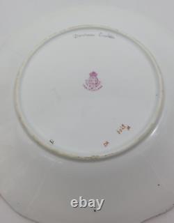 Very Rare Vintage Royal Worcester Durham Castle Porcelain Plate Signed J Stinton