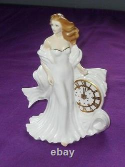 Very Rare Vintage Royal Worcester Porcelain Eternity Millennium Figurine