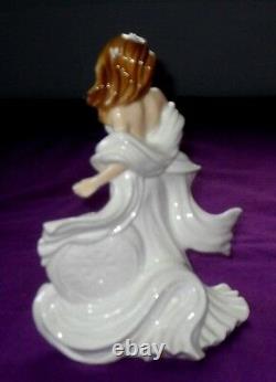 Very Rare Vintage Royal Worcester Porcelain Eternity Millennium Figurine