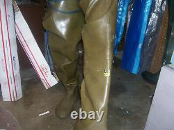 Very Rare Vintage Us Royal Rubber Shoe In Hip Boots Waders X-tall