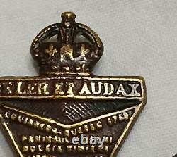Very Rare Vintage WWII British The Kings Royal Rifle Corps Hat Badge