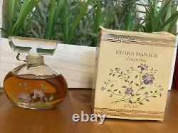 Very Rare Vtg 1980 Royal Copenhagen Flora Danica Cologne Splash 2 Oz