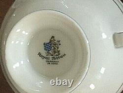 Very Rare Vtg Royal Tettau (ROT306) Dinner Service Gold Rim Fine China Germany