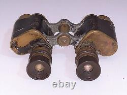 Very Rare WW1 British Army Royal Machine Gun Officer Binoculars (Named)