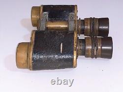 Very Rare WW1 British Army Royal Machine Gun Officer Binoculars (Named)