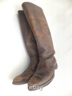 Very Rare! WW2 Imperial Japanese Army IJA Officer's Brown Long Boots