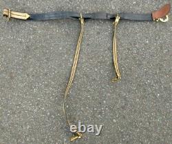 Very Rare! WW2 Imperial Japanese Navy Field Officer's Full Dress Sword Belt