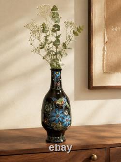 Very Rare Zwarte Delft Vase, by Royal Delft (De Koninkliijke Porceleyne Fles)