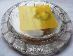 Very Rare c1972 IMPERIAL #537 glass CHESSIE SYSTEM advertising 7 1/2 ASHTRAY