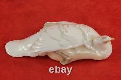 Very Rare circa 1920's Royal Copenhagen 5 PEAHEN Bird Figurine # 1653 Peacock