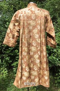 Very rare 1950's Betty Higgins for Royal Hawaiian Hotel jacquard Coat Dress