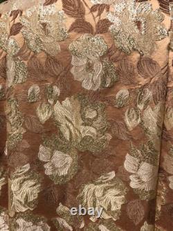 Very rare 1950's Betty Higgins for Royal Hawaiian Hotel jacquard Coat Dress