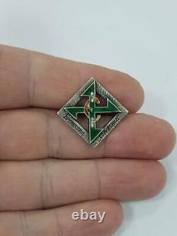 Very rare Bulgarian Royal Samaritan Society badge Tsaritsa Eleonore