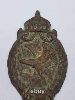 Very rare Bulgarian Royal military pilot badge 1918-1920