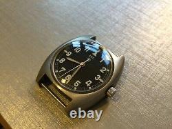 Very rare CWC W10 Royal Air Force issued 1979 mechanical watch with new strap