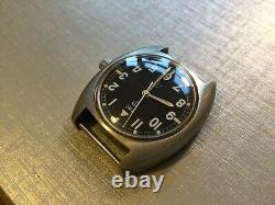 Very rare CWC W10 Royal Air Force issued 1979 mechanical watch with new strap