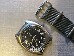 Very rare CWC W10 Royal Air Force issued 1979 mechanical watch with new strap